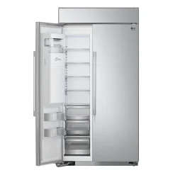 LG STUDIO Réfrigérateur 26 pi3 42 po Acier inoxydable Côte à côte - SRSXB2622S