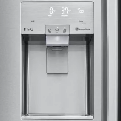 LG STUDIO Réfrigérateur 26 pi3 42 po Acier inoxydable Côte à côte - SRSXB2622S