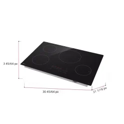 LG STUDIO Table de cuisson Induction Noir 30