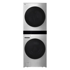 LG STUDIO Tour de lavage, Acier inoxydable, 27", Chargement frontal - SWWE50N3