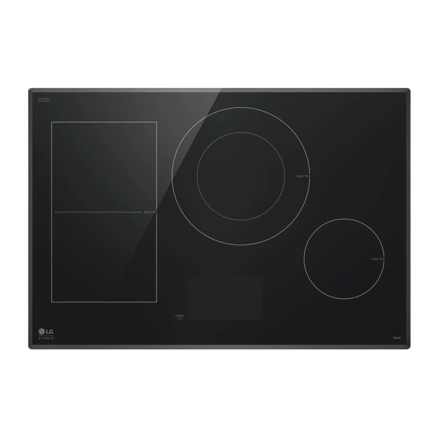LG Table de cuisson Induction Noir 31" Noir - CBIS3018BE