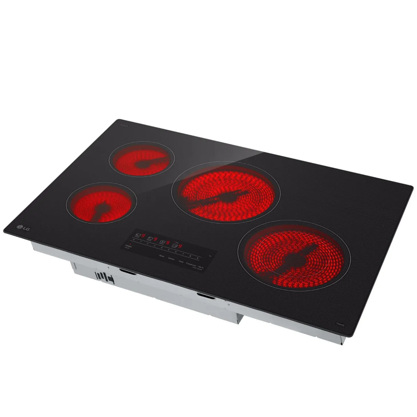 LG Table de cuisson Vitrocéramique Noir 31" Noir - CBEW3013BE