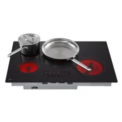 LG Table de cuisson Vitrocéramique Noir 31