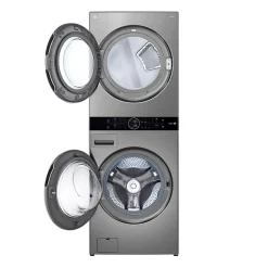LG Tour de lavage, Acier inoxydable, 27", Chargement frontal - WKEX200HVA
