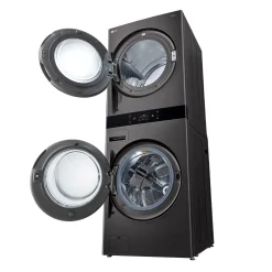 LG Tour de lavage, Acier noir, 27