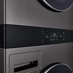 LG Tour de lavage, Acier noir, 27