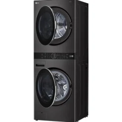 LG Tour de lavage, Acier noir, 27