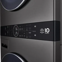 LG Tour de lavage, Acier noir, 27