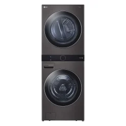 LG Tour de lavage, Acier noir, 27", Chargement frontal - WKEX200HBA