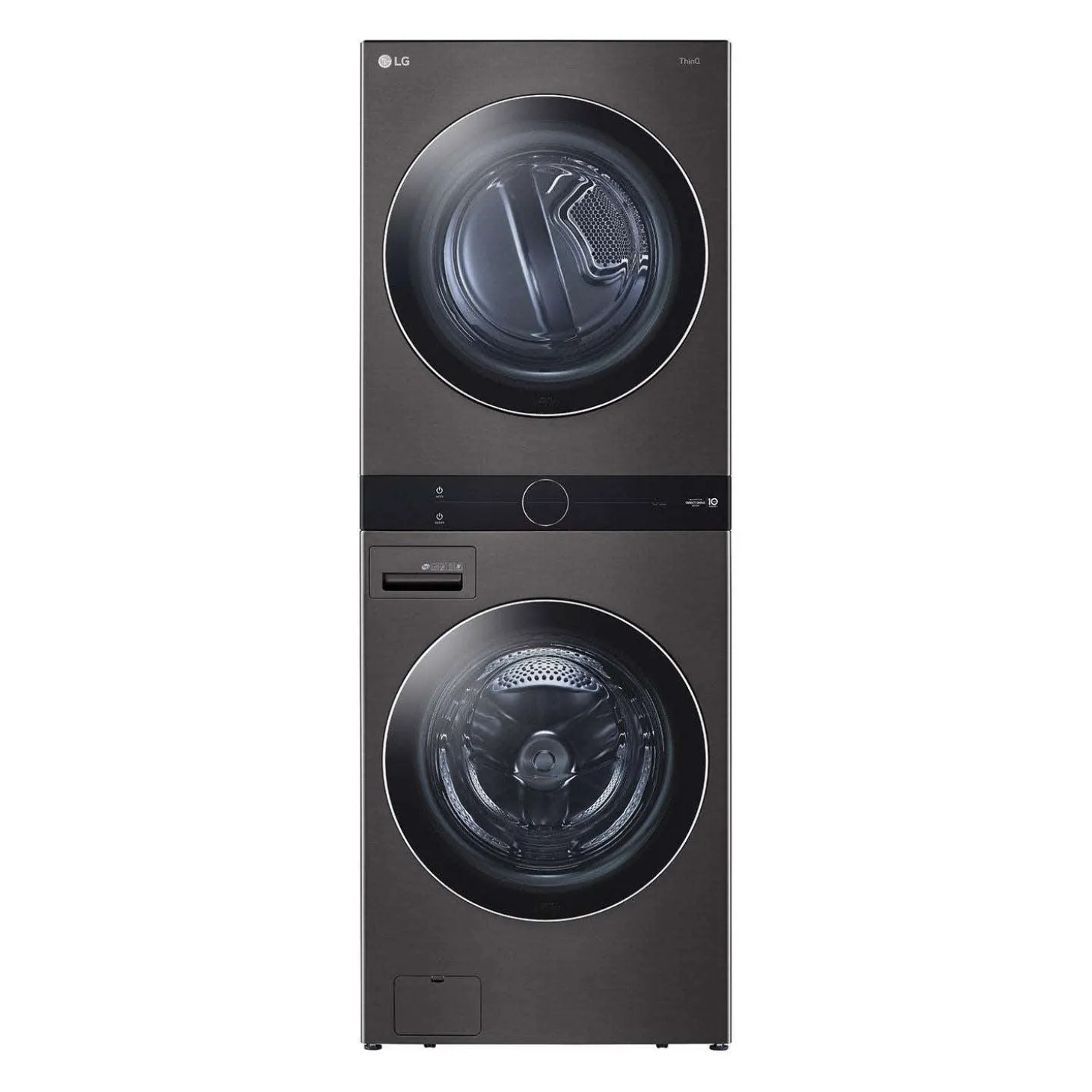 LG Tour de lavage, Acier noir, 27", Chargement frontal - WKEX200HBA