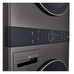 LG Tour de lavage, Acier noir, 27