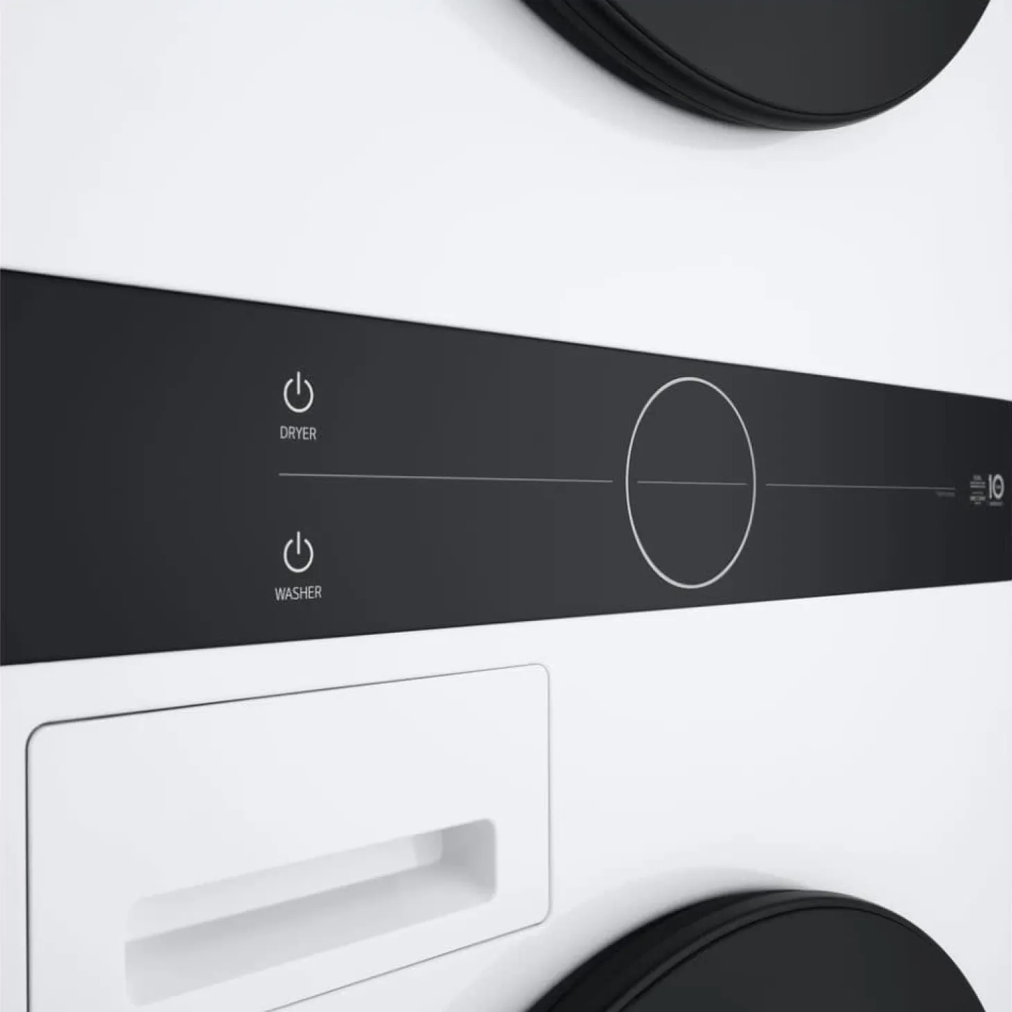 LG Tour de lavage, Blanc, 24", Chargement frontal - WKHC152HWA