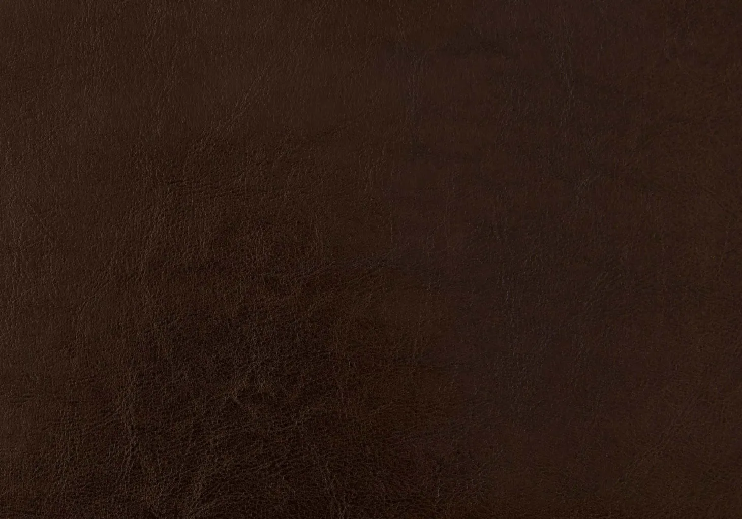 Lit - simple / pattes en bois simili-cuir brun fonce - Monarch