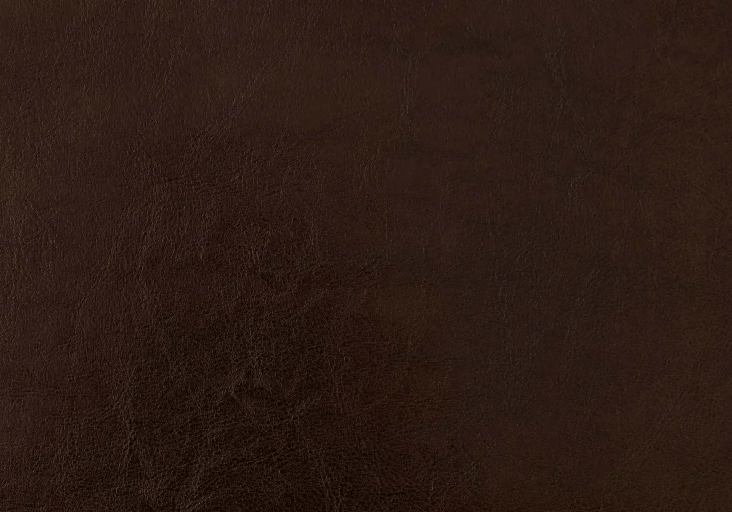 Lit - simple / simili-cuir brun fonce - Monarch