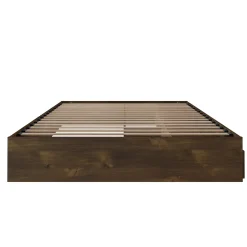 Lit double avec rangement 3 tiroirs (54") - Nexera