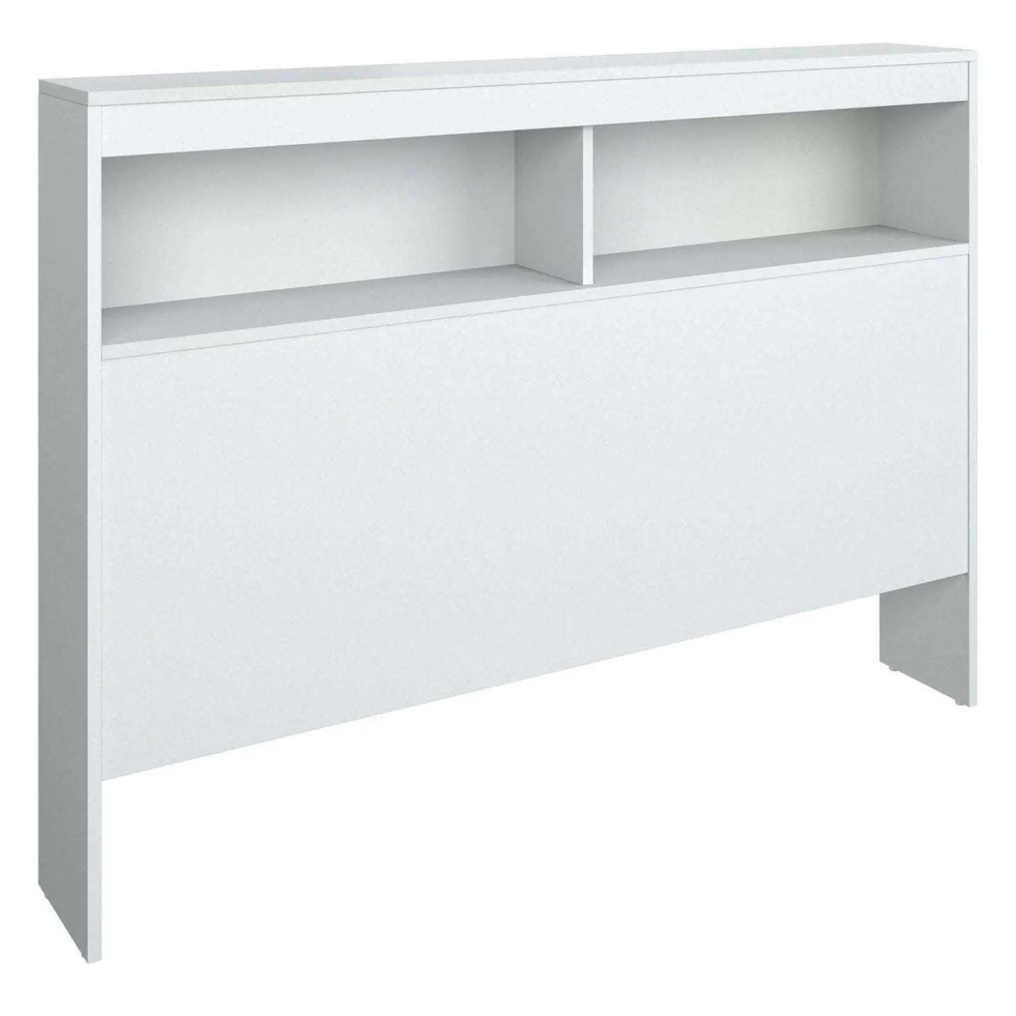 Lit double avec rangement 6 tiroirs et tête de lit (54")