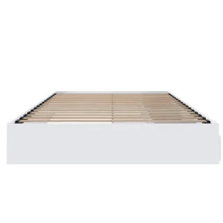 Lit double avec rangement 3 tiroirs (54") - Nexera