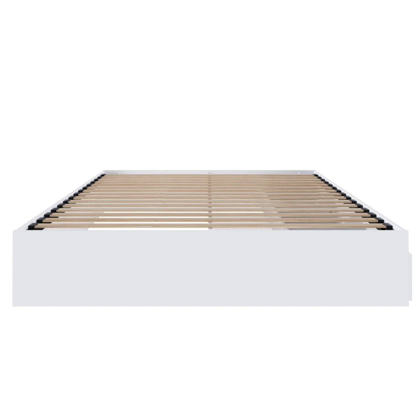 Lit double avec rangement 3 tiroirs (54") - Nexera