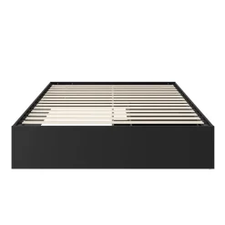Lit double avec rangement 2 tiroirs (54") - Nexera