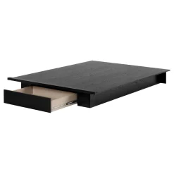 Lit double/queen avec rangement 1 tiroir (54"/60") - South Shore
