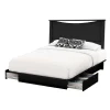 Lit double/queen avec tête de lit (54"/60") - South Shore