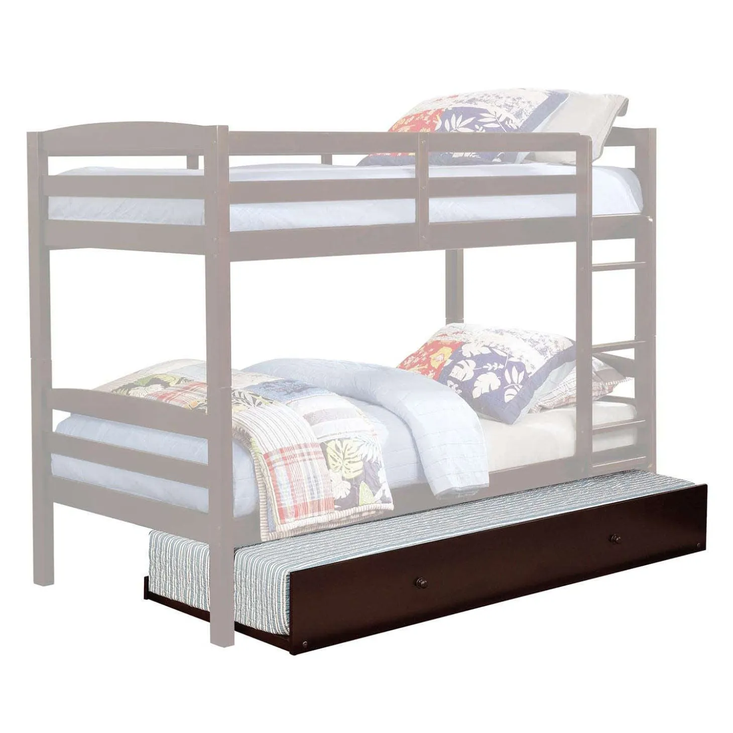 Lit gigogne brun - 39"