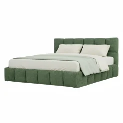Lit king de style guimauve (78") - vert