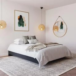 Lit plateforme double (54