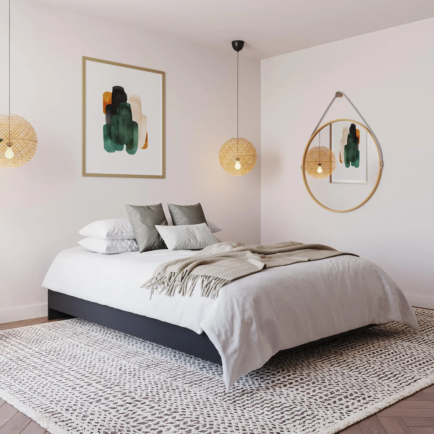 Lit plateforme double (54") - Nexera