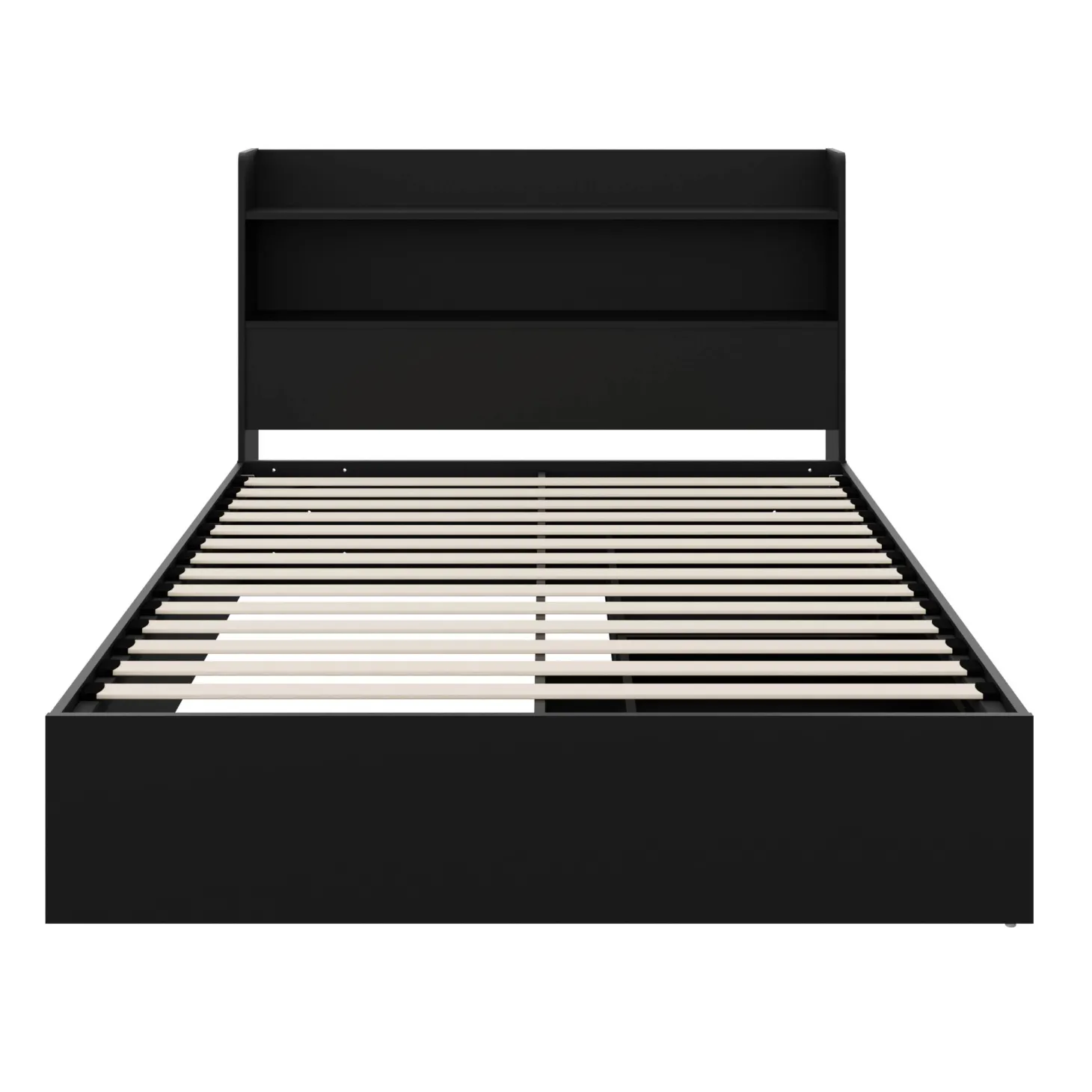 Lit plateforme double avec tête de lit (54") - Nexera