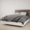Lit plateforme double et tête de lit (54") - Nexera