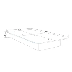 Lit plateforme simple (39