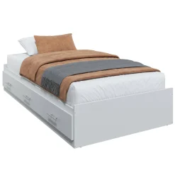 Lit simple avec rangement 3 tiroirs (39")