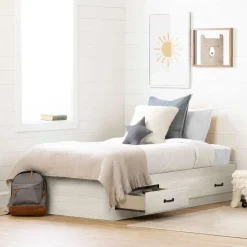 Lit simple avec rangement 3 tiroirs (39") - South Shore