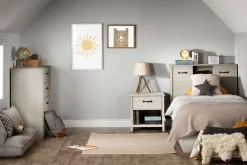 Lit simple avec rangement 3 tiroirs (39