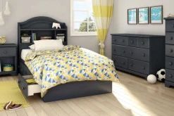 Lit simple avec rangement 3 tiroirs (39") - South Shore