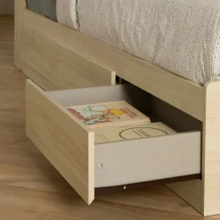 Lit simple avec rangement 3 tiroirs (39