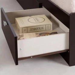 Lit simple avec rangement 3 tiroirs (39