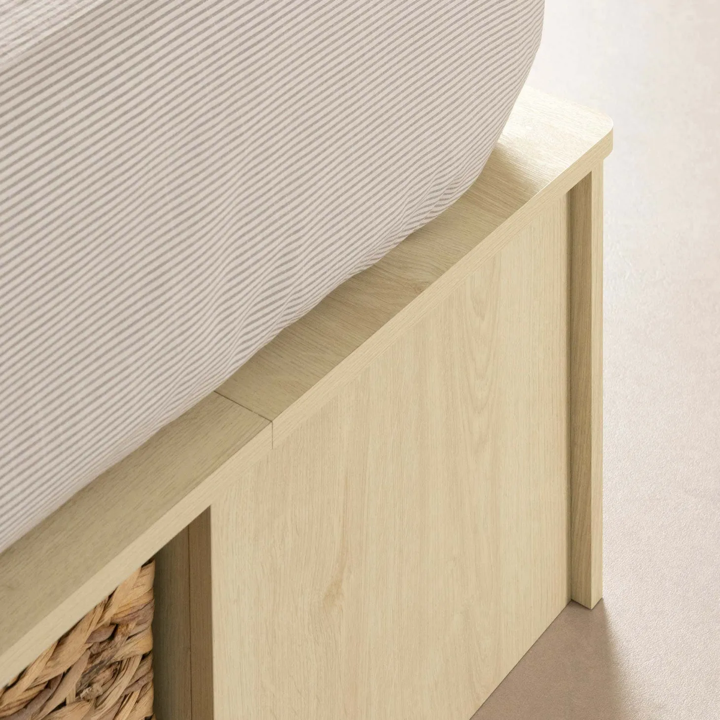 Lit simple avec rangement et paniers (39") - South Shore