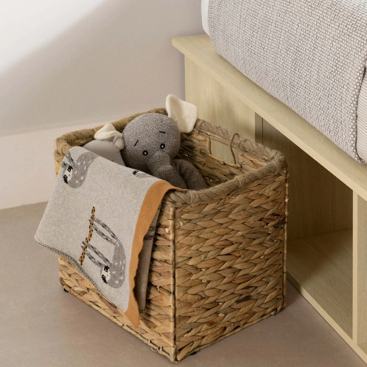 Lit simple avec rangement et paniers (39") - South Shore