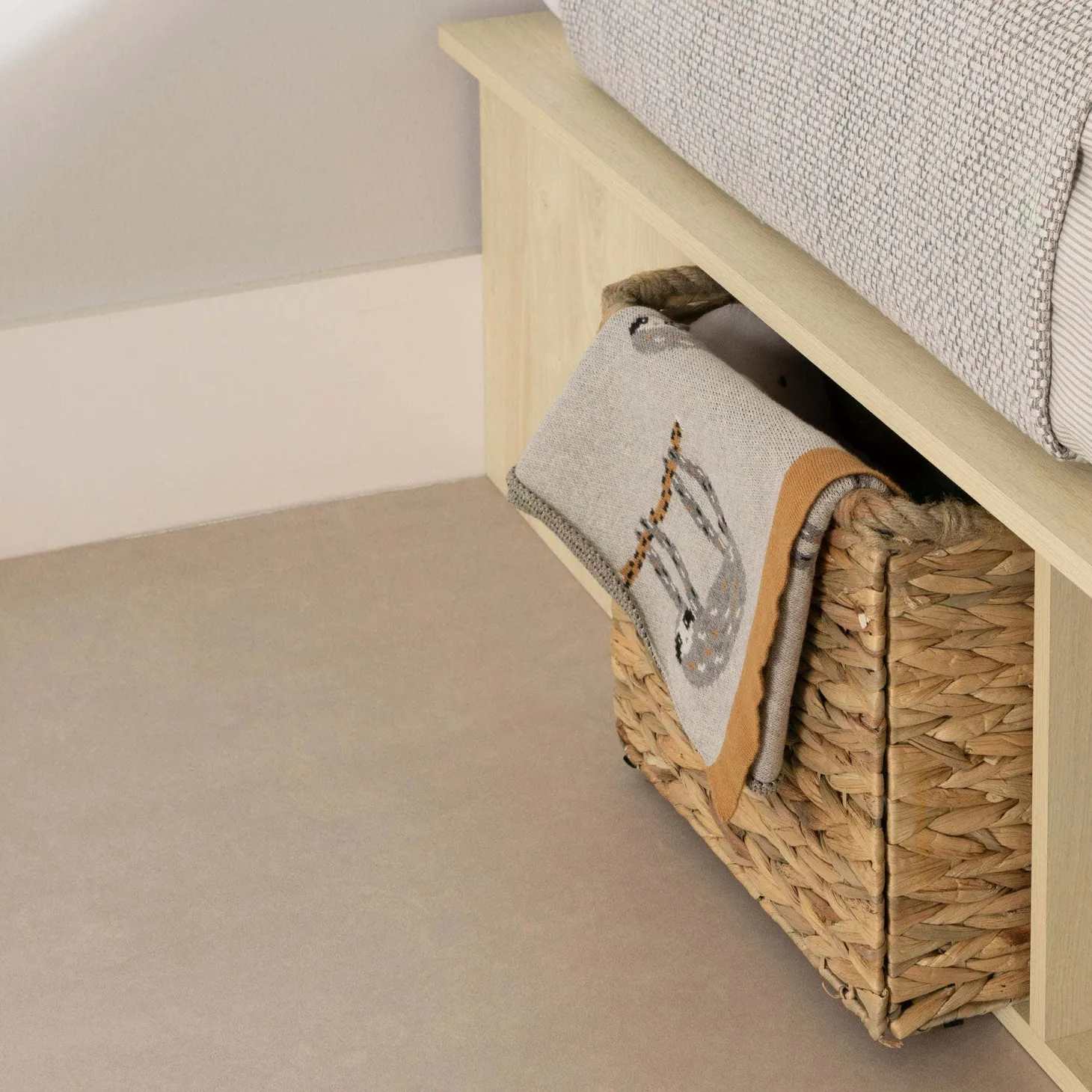 Lit simple avec rangement et paniers (39") - South Shore