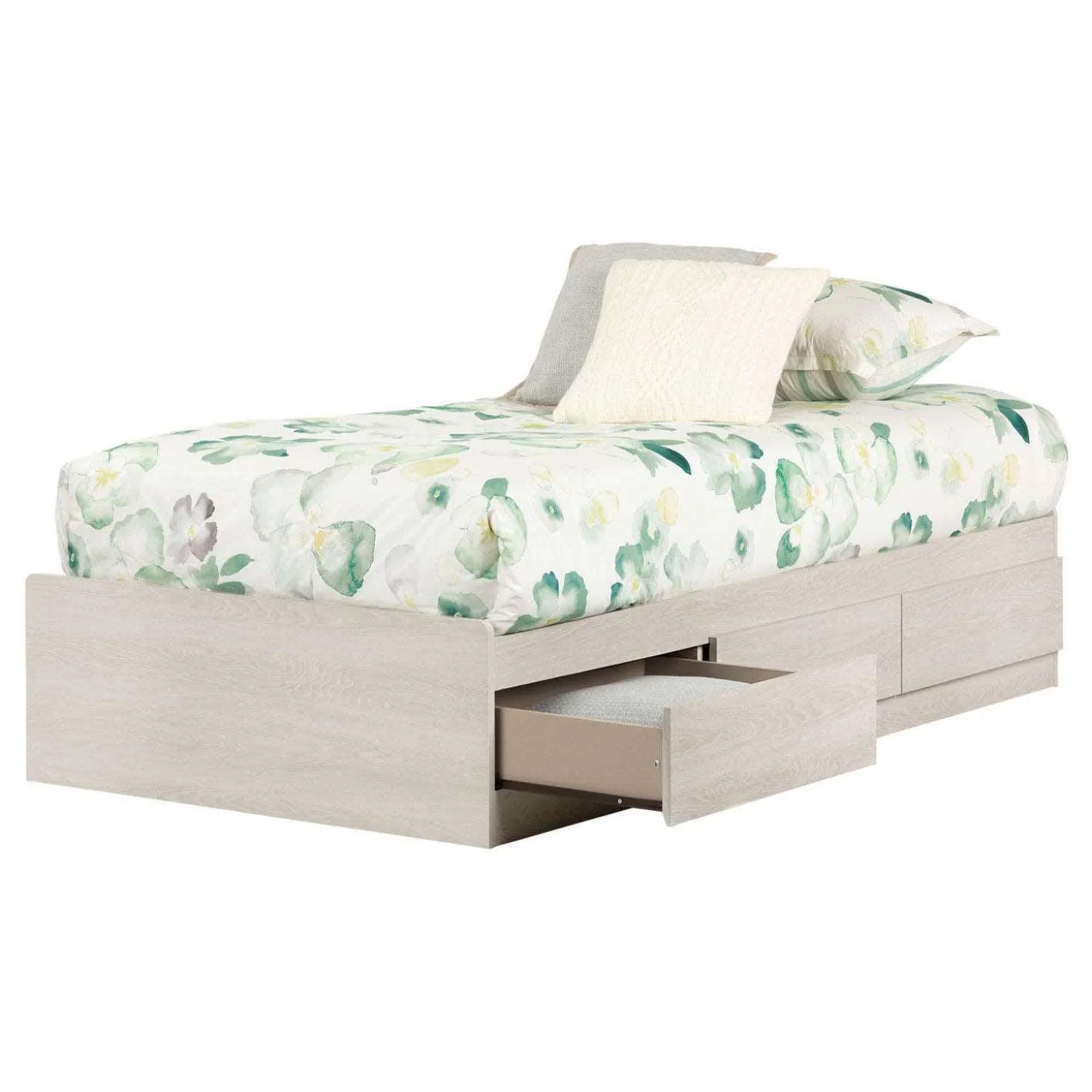 Lit simple avec rangement 3 tiroirs (39") - South Shore