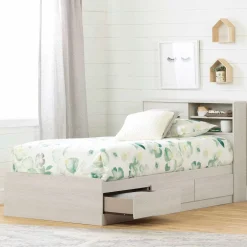 Lit simple avec rangement 3 tiroirs (39") - South Shore