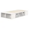 Lit simple avec rangement et paniers (39") - South Shore