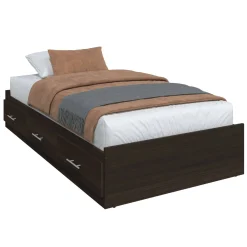 Lit simple avec rangement 3 tiroirs (39")