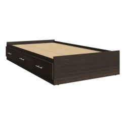 Lit simple avec rangement 3 tiroirs (39")