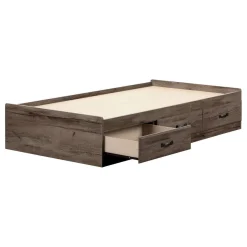 Lit simple avec rangement 3 tiroirs (39