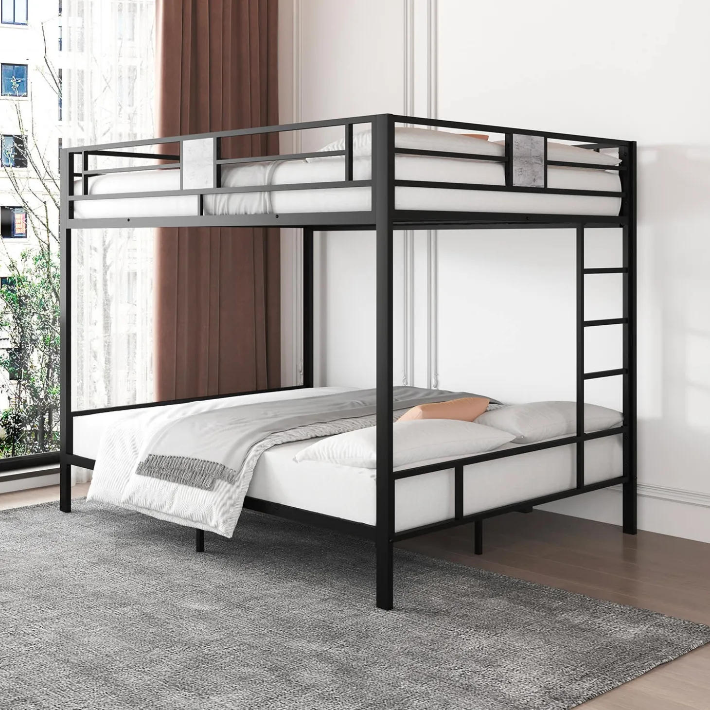 Lit superposé en métal 54"/54"