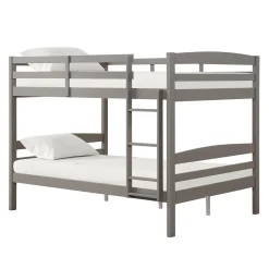 Lit superposé gris - 54"/54"