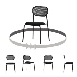 Lot de 2 chaises en rotin - South Shore